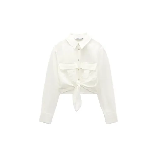 ZARA Shirts Women's White