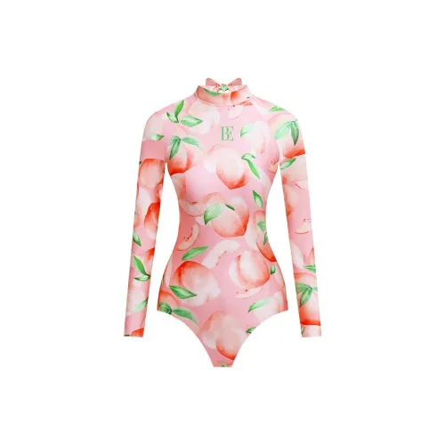 BALNEAIRE SS23 One piece Swimsuit Women's Peach Pink