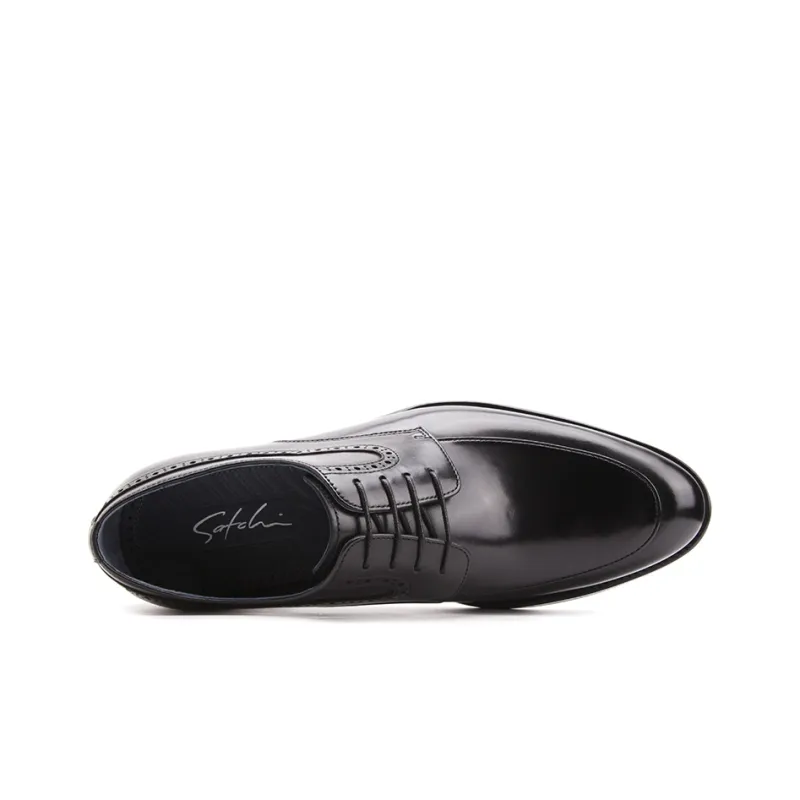 Satchi Dress Shoes Men Low Top Black-3
