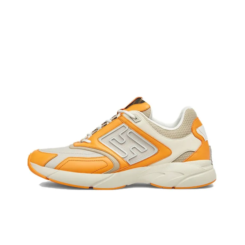 FENDI Logo Low top Orange-0