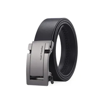 Hush Puppies Star Series Leather Belts Men Black