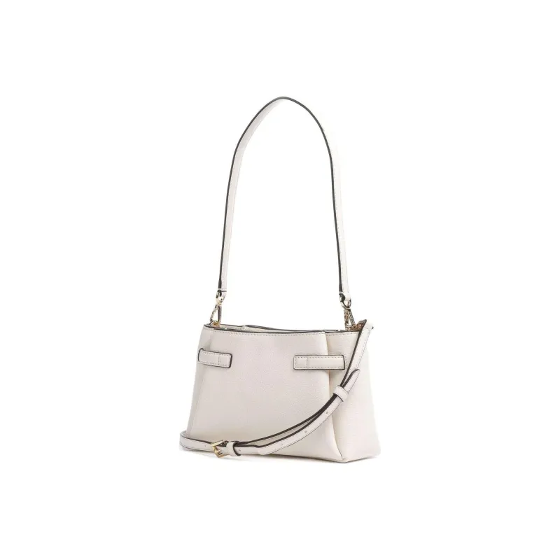 MICHAEL KORS Leather Shoulder Bag, Baguette Bag, Shoulder Bag Trumpets Women's Milk White-2