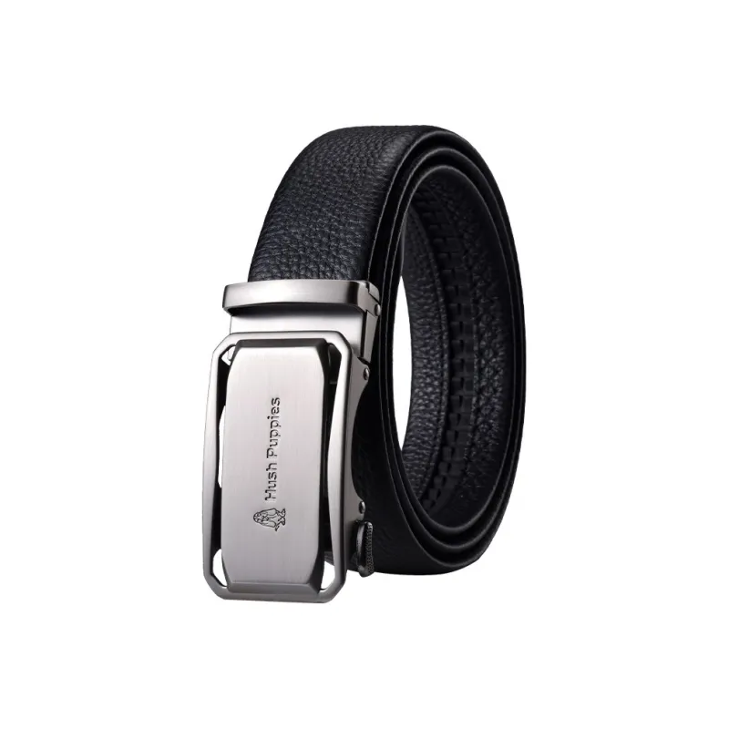 Hush Puppies Leather Belts Men Black-2