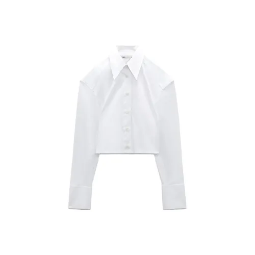 ZARA Shirts Women's White