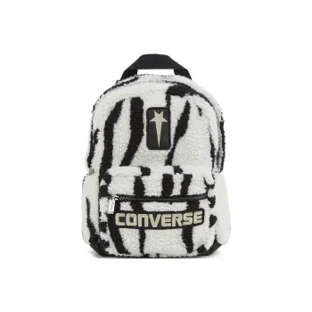 Rick Owens DRKSHDW Plush Backpack Regular Unisex Black White