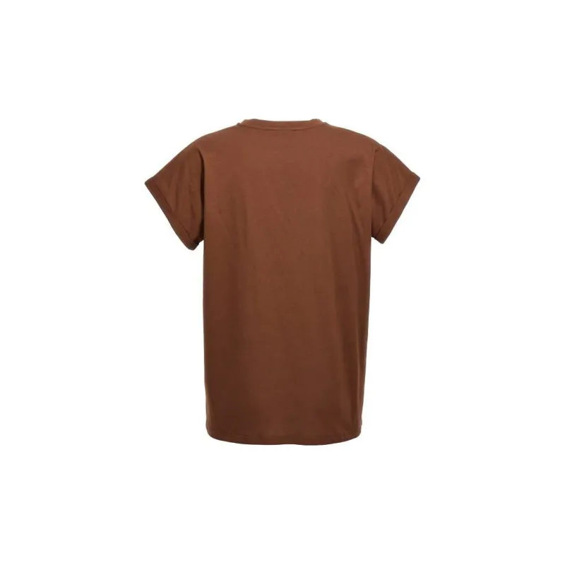 BALMAIN T-Shirts Women's Brown-1