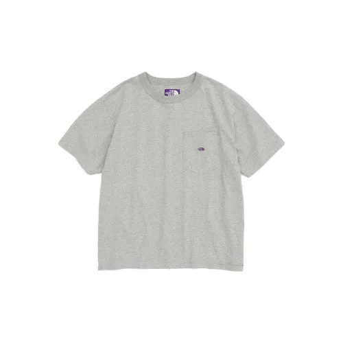 THE NORTH FACE PURPLE LABEL T-Shirts Unisex Gray