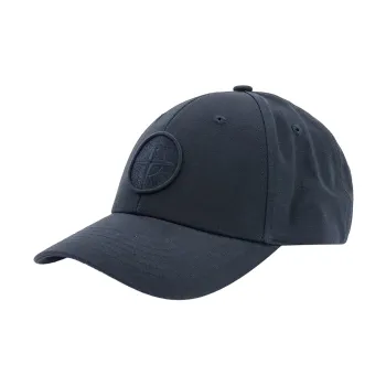STONE ISLAND Embroidered logo Cotton Cap