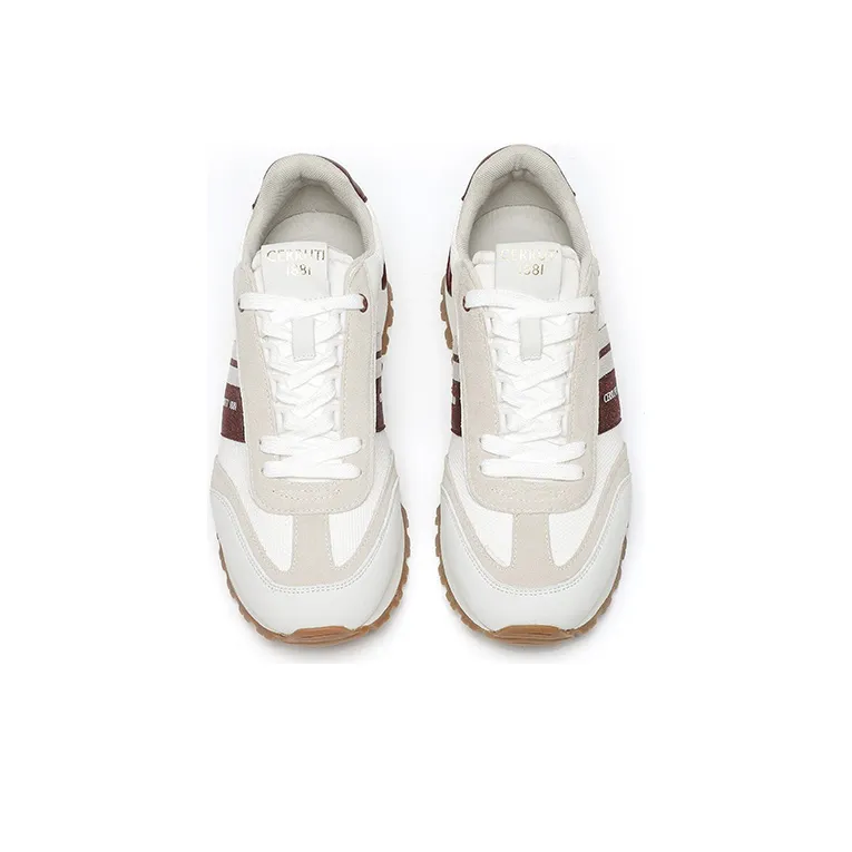 CERRUTI 1881 Low-Top Sports Casual Shoes Men's White Red-2