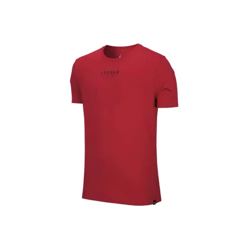 Jordan T-Shirts Men Sports Style Red