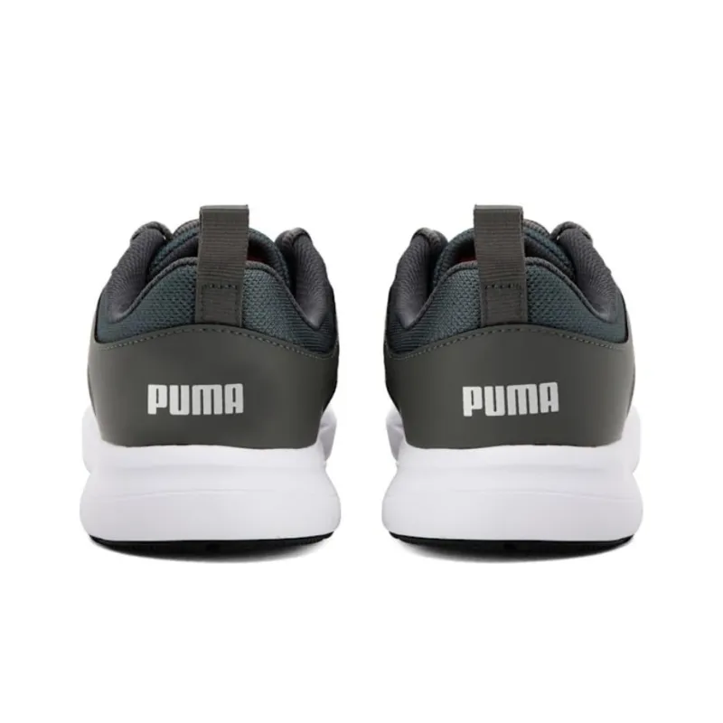 PUMA Jaunt Cushioning Anti-Slip And Wear-Resistant Low-Top Running Shoes Men's Gray White-3