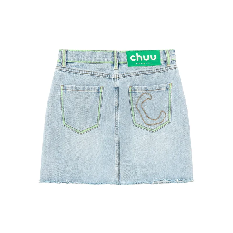 CHUU Denim Short Skirts Women's-4