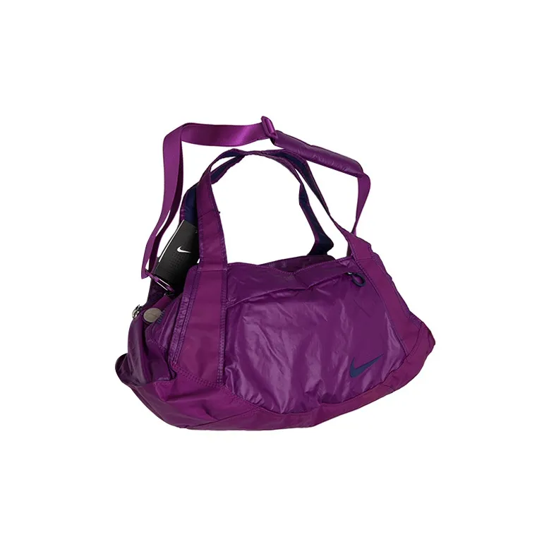 Nike Polyester Shoulder Bag Crossbody Bag Handbag Regular Women's Purple In The Eye-1