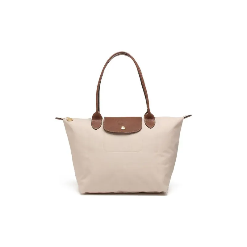 LONGCHAMP Le Pliage Fabric Dumpling Bag Handbag Shoulder Bag Medium Size Women's Paper Color-0