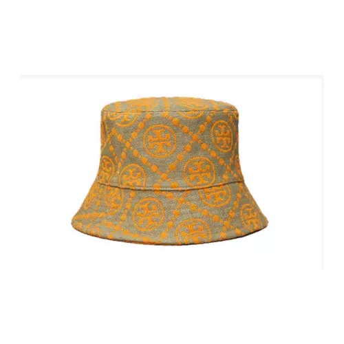 TORY BURCH Bucket Hats Women's Orange/Khaki