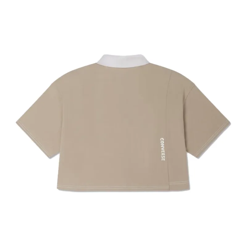Converse Showcasing Series SS23 Polo Shirts Women's Khaki-1