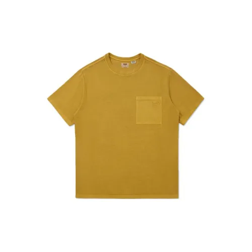 Levis T-Shirts Men Yellow