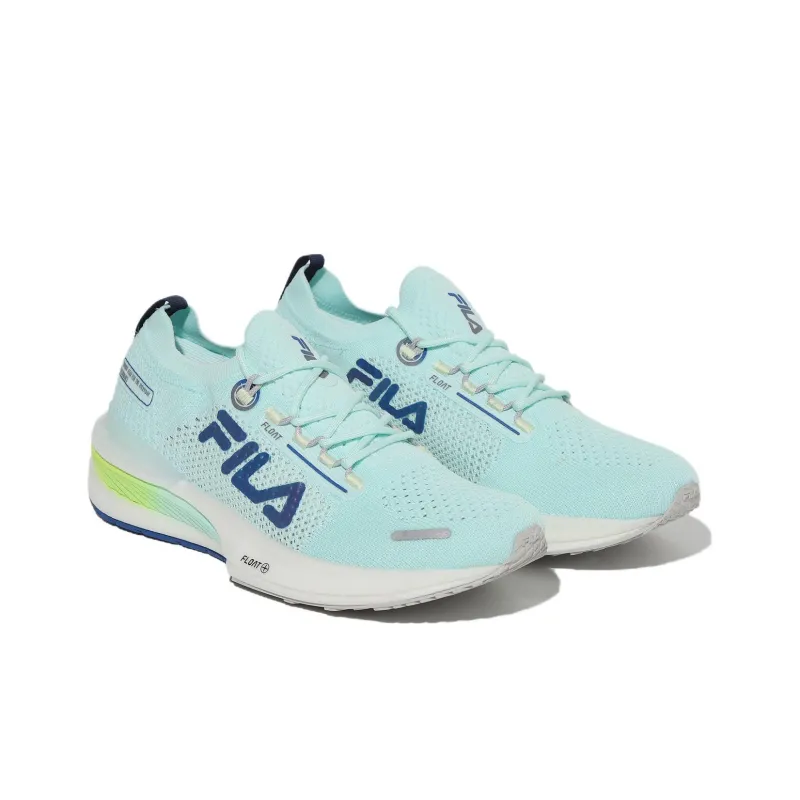 FILA Float Plus Elite Cushioning Anti Slip And Wear Resistant Low Top Running Shoes Women's Green-1