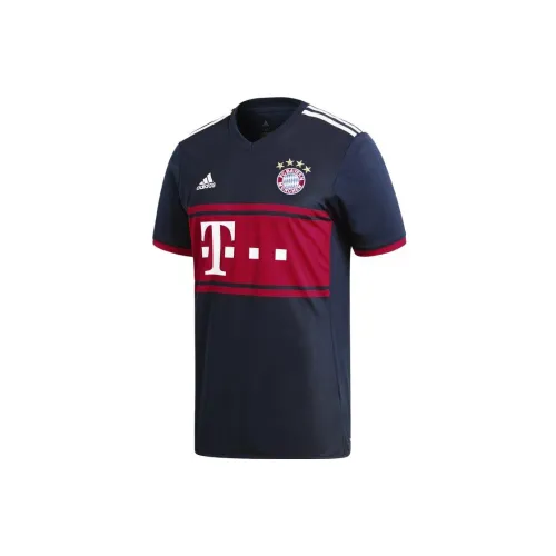 Adidas Bayern Munich T-Shirts Men Blue