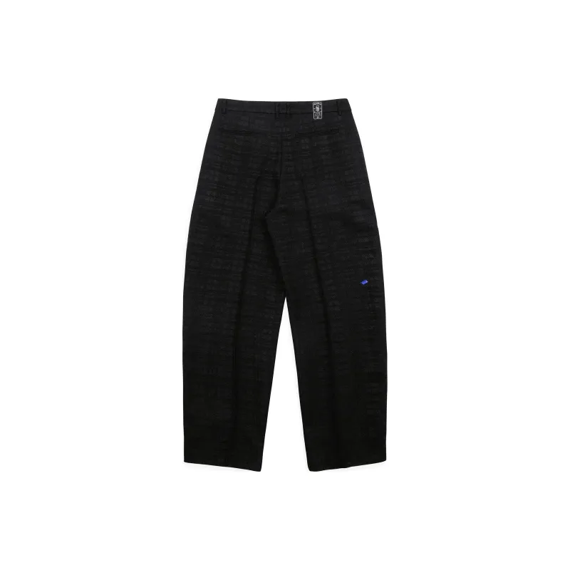 ADER ERROR Pleated Jacquard Tailored Trousers-1