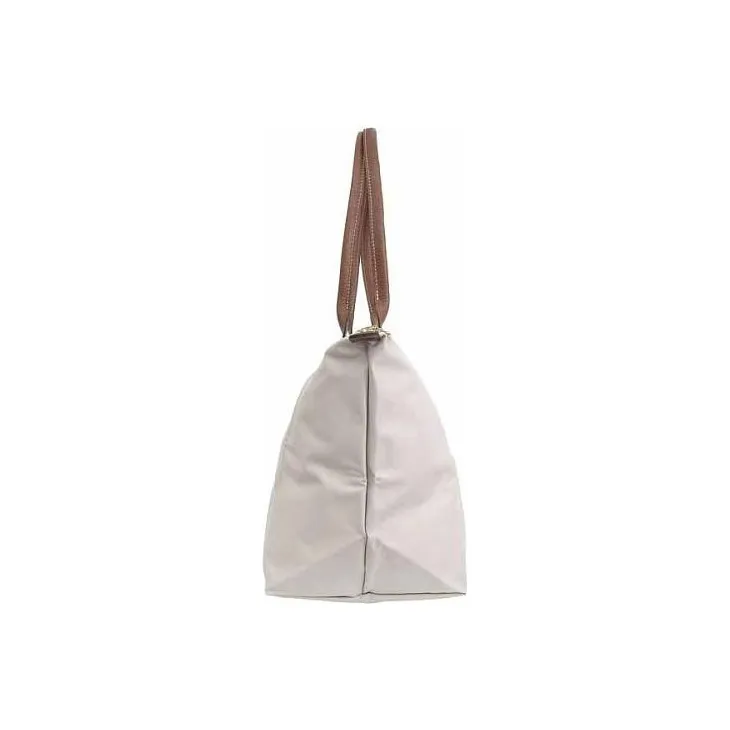 LONGCHAMP Le Pliage Polyamide Canvas With Leather Trim One Shoulder Handbags Large Size Women's Paper Color-3