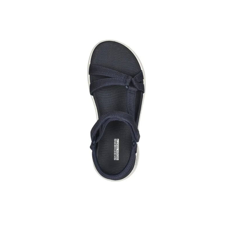 Skechers Go Walk Fle Beach Sandals Women's Marine Blue-2