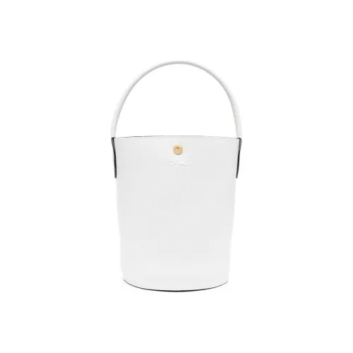 LONGCHAMP Épure Large Cow Leather Bucket Bags Handbags Small Size Women's White