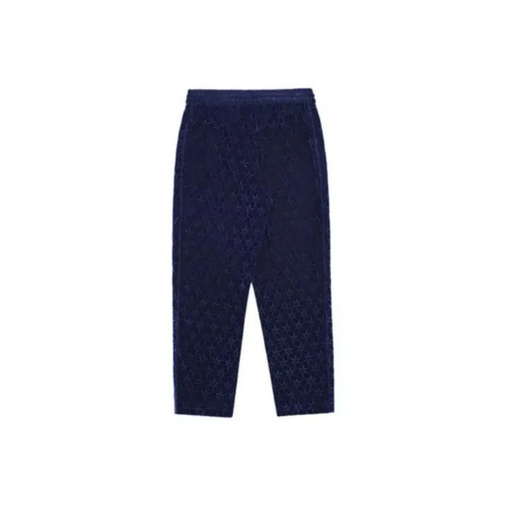 LI NING 1990 Classic Collection Casual Pants Unisex Dark Ship Blue-1