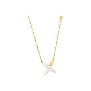LOUIS VUITTON Louisette Necklaces Women's Gold