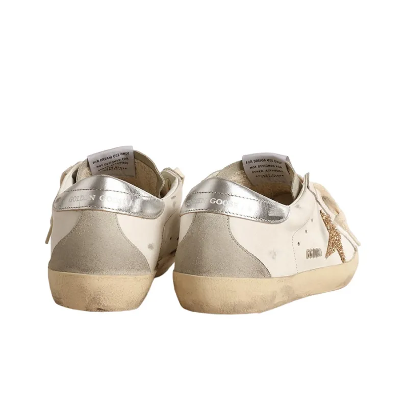 Golden Goose Kids May Leather Sneakers-3
