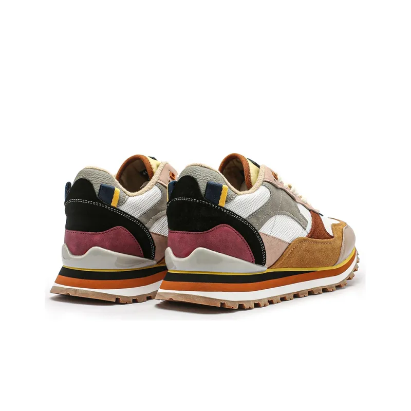 CERRUTI 1881 Casual Shoes Men Low-Top White/Yellow/Beige Brown-3