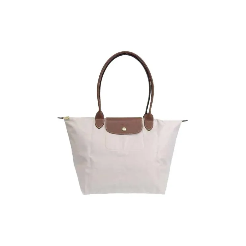 LONGCHAMP Le Pliage Polyamide Canvas With Leather Trim One Shoulder Handbags Large Size Women's Paper Color-0