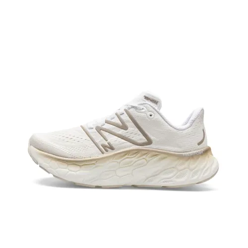 New Balance NB Fresh Foam X More V4 Running Shoes Women's Low-Top White/Gold