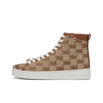 MICHAEL KORS Edie Stylish Skateboarding Shoes Women's Brown
