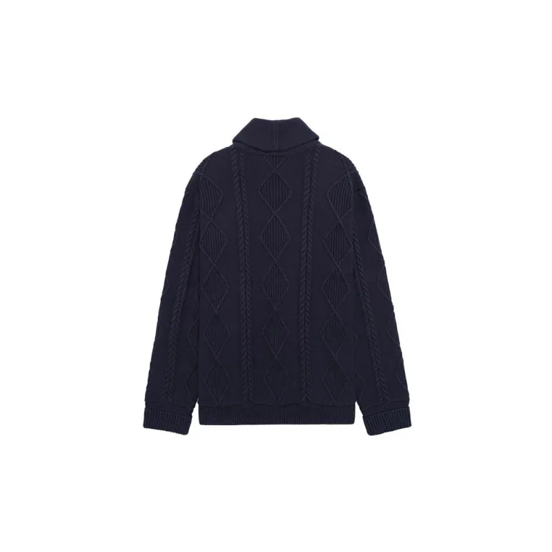 LI NING 1990 Sweaters Men Dark Ship Blue-1