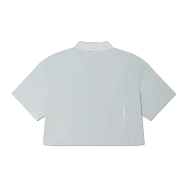 Converse Showcasing Series SS23 Polo Shirts Women's Cyan-1