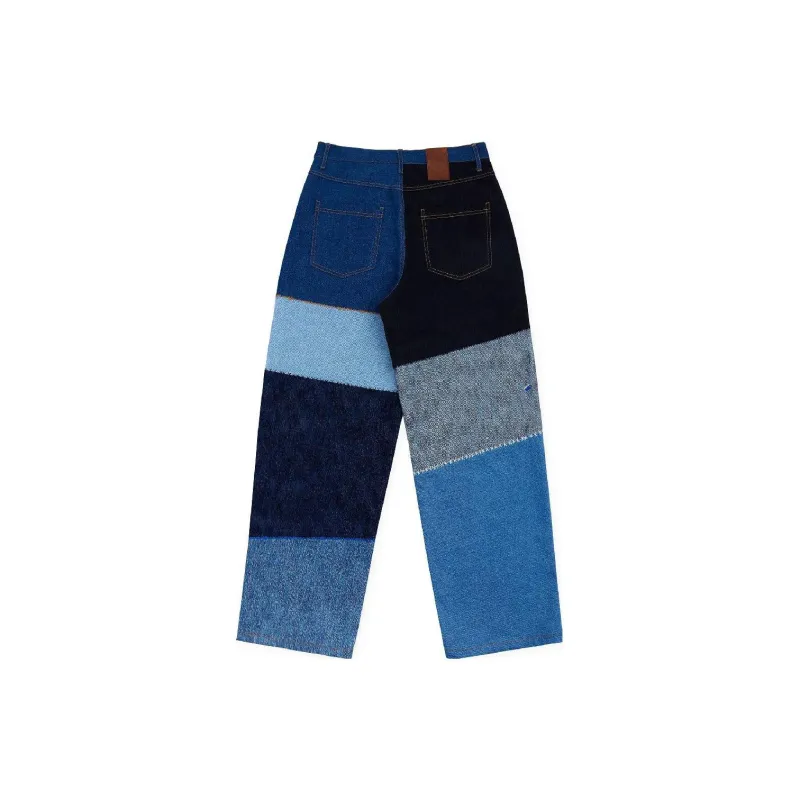 ADER ERROR ADER ERROR Through Editism Series Jeans Women's Blue-1
