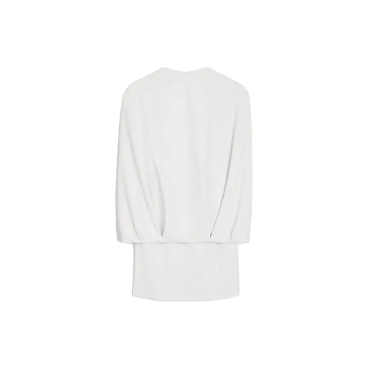 CELINE Long Sleeved Dresses Women's White-1