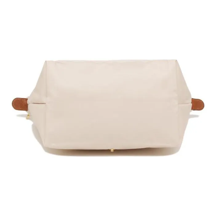 LONGCHAMP Le Pliage Canvas With Leather Canvas Bag Dumpling Bag Handbags Small Size Women's Paper Color-4