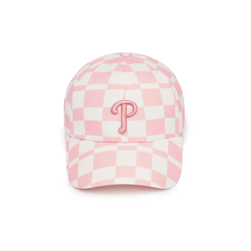 MLB Cotton Baseball Caps Unisex Pink-1