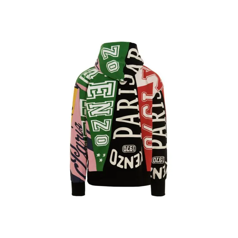 KENZO Flag Long Sleeved Hoodie-1
