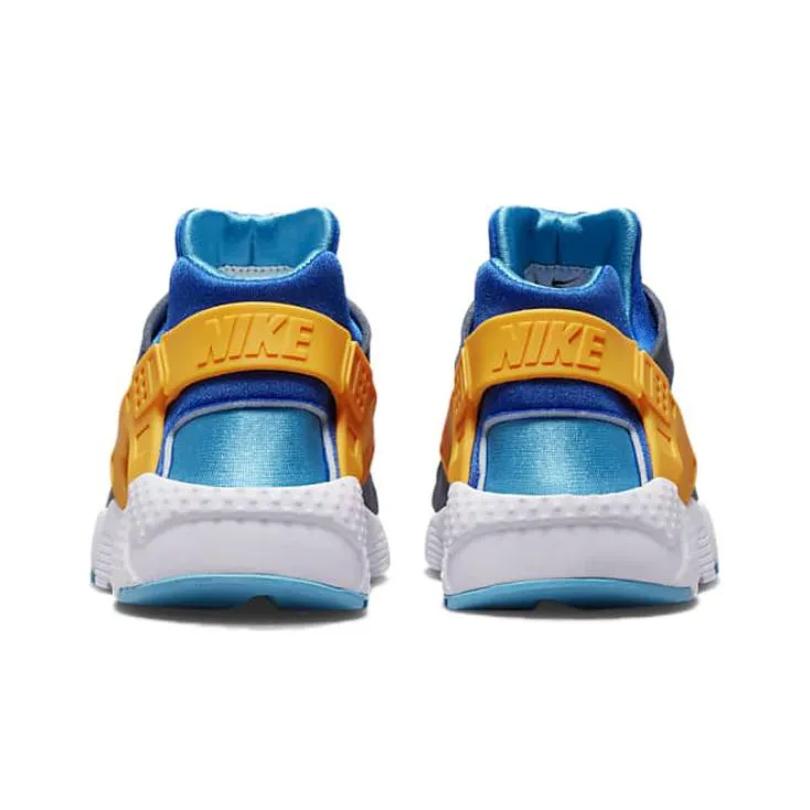 Nike Huarache Run GS 'Diffused Blue Laser Orange'-4