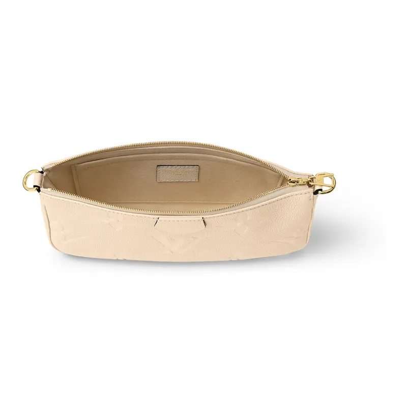 LOUIS VUITTON Multi Pochette Accessories Creme Beige-1
