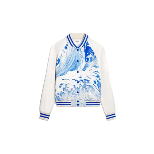 CELINE Baseball Jerseys Men White/Blue