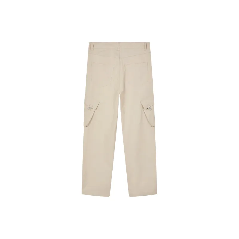 PASET Casual Pants Unisex Apricot-1