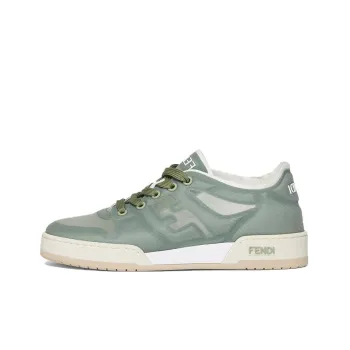 FENDI Match Low Top Mesh 'Green' Women's