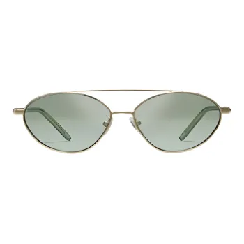 TORY BURCH Sunglasses Women's Gold/Mint Green