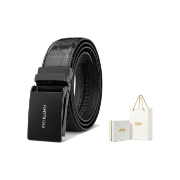 PISHUSHU Leather Belts Men