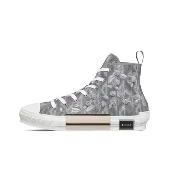 DIOR B23 High Top Lily Of The Valley Embroidery