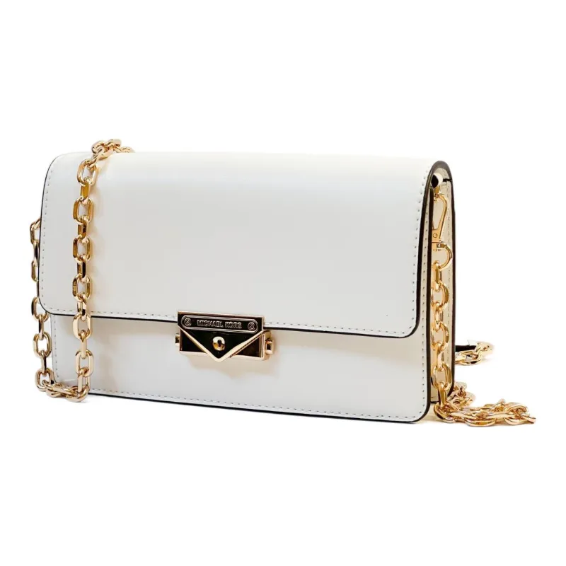 MICHAEL KORS Cece Leather Baguette Bag Shoulder Bag Crossbody Bag Medium Size Women's White-2